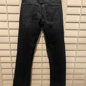 7 For All Mankind Dojo Wide Leg Jeans Size 28